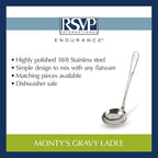 RSVP International Endurance Flatware Collection Stainless Steel, Dishwasher - Image 7