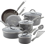 Rachael Ray - 16802 Rachael Ray Cucina Nonstick Cookware Pots and Pans Set by RachaelRayKitchenware