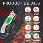 Meat Thermometer Digital，IP67 Waterproof Cooking Thermometer - Image 5