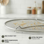 Splatter Screen for Frying Pan 3-Piece Set - Image 5