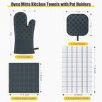 Oven Mitts Kitchen Towels Dishcloths - Image 2