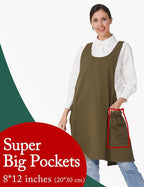 Cozy Adjustable Cross Back Aprons - Image 3
