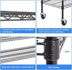 BestOffice | 6-Tier Wire Storage Shelves - Image 6