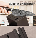 Knife Set, 15 Pieces Kitchen Knife Set - Image 4