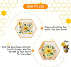 Beeswax Wrap, 9 Pack Eco-Friendly Beeswax Wraps - Image 4