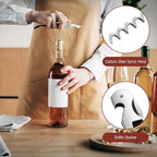 Wine Keys Opener Travel Corkscrew Wine bottle Opener Waiter Beer Bartender - Image 5