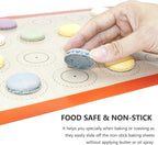 AMYONE Macaron Silicone Baking Mat, Non-Stick Silicone Cookie Sheet Liners - Image 5