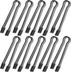 10 Pcs Plastic Buffet Serving Tongs, 6.3 Inches by Hmxpls