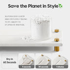 Stone Drying Tray, Water Absorbing Faucet Mat Kitchen Sink Organizer, Diatomite - Image 4
