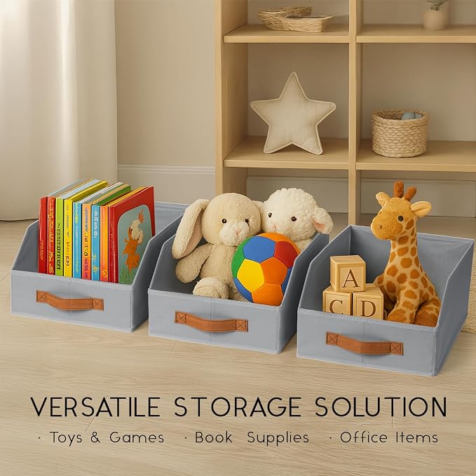 Homsorout Fabric Storage Bins for Organizing - Image 8