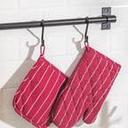 4Pcs Oven Mitts and Pot Holders, Heat Resistant Oven Mitts Set - Image 7