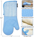 Alselo Silicone Oven Mitts Heat Resistant 932℉ - Image 3