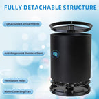 LIBODOUR Kitchen Utensil Holder Extra Large Rotating - Image 5