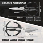 Dream Reach Japanese Kitchen Scissors Set - Image 5
