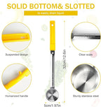 1 Ounce Solid Stainless Steel Portion Control Ladle Spoon -Pizza Sauce Serving - Image 2