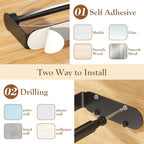Paper Towel Holder Under Cabinet, Single Hand Operable Wall Mount - Image 7