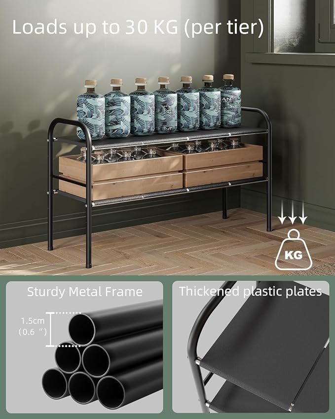 NETEL Under Sink Organizers and Storage, 2 Tier Expandable Under Cabinet - Image 6