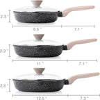 Kordisen Nonstick Frying Pan Set - Image 6