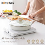 Kordisen Ceramic Nonstick Frying Pan Skillet Set - Image 5