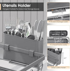 Urackify Dish Drying Rack for Kitchen Counter, Sink Dish Rack - Image 5