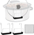 2 Pack Slow Cooker Lid Holder, Stainless Steel Lid Rack - Image 9