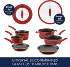Rachael Ray Cook + Create Nonstick Cookware/Pots and Pan Set, 10 Piece - Image 6