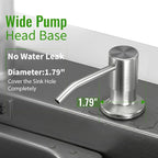 Kitchen Sink Soap Dispenser, Built in SoapDispenser, Counter Lotion Dispenser - Image 7