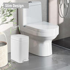 rejomiik Small Bathroom Trash Can - Image 2