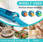 Polymer Clay tools, Clay Extruder, Sugar Paste Extruder, Cake Fondant Tool Set - Image 3