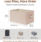 StorageWorks Closet Organizer Storage Baskets, Fabric Storage Bins - Image 3