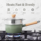 ROCKURWOK Ceramic Nonstick Sauce Pan, 3 QT Pot - Image 6
