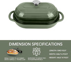 Premium Enameled Cast Iron Dutch Oven - Image 2