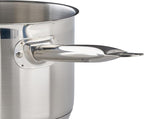 Winco Heavy-Duty Stainless Steel Sauce Pan - Image 5
