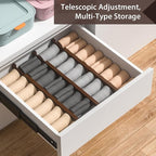DUCOO 4 PCS Drawer Divider, 2.3" High Expandable Separators - Image 5
