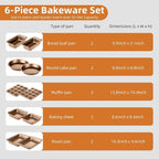11-Piece Nonstick Baking Pans Set - Image 6