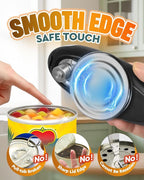 Zoomsnail Electric Can Opener, Automatic Rechargeable Can Openers - Image 4