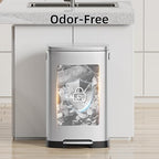 KUK 13 Gallon/50L Stainless Steel Kitchen Trash Can - Image 8