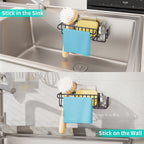 HapiRm 4 in 1 Kitchen Organizers and Storage, SUS304 Stainless Steel Brush - Image 5