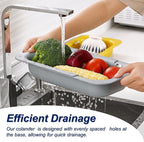 Extendable Sink Colander Strainer Basket - Image 4