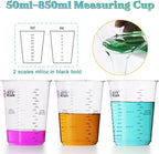 LET'S RESIN Resin Mixing Cups, Sturdy & Thick Disposable Measuring Cups - Image 3