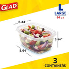 Glad GladWare Deep Dish Food Storage Containers - Image 6