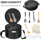 Dutch Oven Bag for 12 Inch, Durable Camp Dutch Oven Storage Bag, Carry Bag - Image 4
