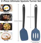 Coukre 2 Pack Silicone Spatula Set, High Heat Resistant, BPA Free Kitchen - Image 2