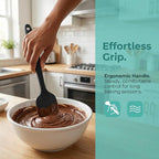4 Pcs Silicone Spatula, Food Grade Rubber Spatula, Spatulas Silicone Heat - Image 4