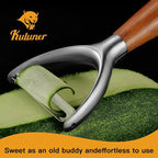 Premium Y Type 304 Stainless Steel Multifunctional Kitchen Peeler Real Wood - Image 3