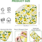 Dish Drying Mat Drainer Pads - Image 4