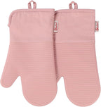 YUTAT Silicone Oven Mitts, High Heat Resistant Up to 500 Degrees, Waterproof by YUTAT