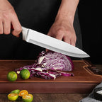 Kitchen Knife Set, 9-Piece Red Kitchen Knife Set - Image 2