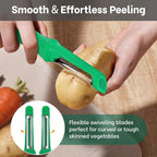 Beneno Swivel Vegetable Peeler, Razor-Sharp Smooth Peeling Potato Peelers - Image 8