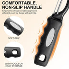 Premium Swivel Vegetable Peeler, Soft Grip Handle and Ultra Sharp Stainless - Image 5